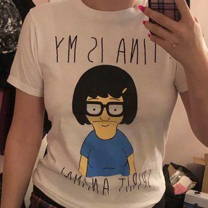 bob's burgers Tina graphic tee
